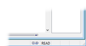 Status Bar showing READ status